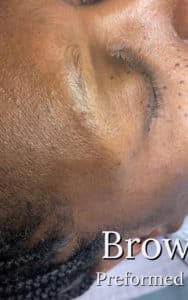Before Image: Brow Tint