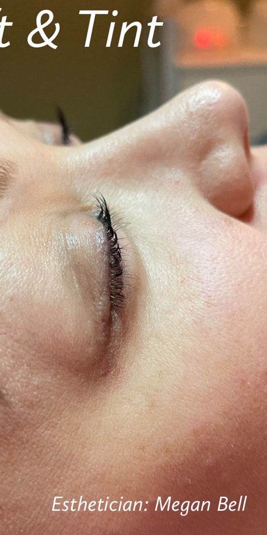 After Image: Lash Lift and Tint - front